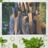 分割レールフェンス キッチンタオル (折り畳み)