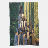 分割レールフェンス キッチンタオル (縦)