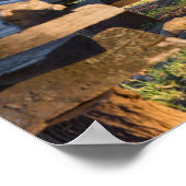 分割レールフェンス ポスター (角)