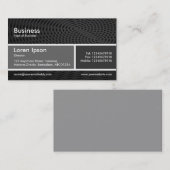 分割帯v2グレーとダークグレー 名刺 (正面/裏面)