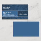 分割帯v2シェード（青） 名刺 (正面/裏面)