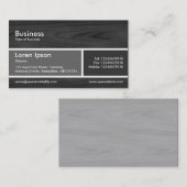 分割帯v3グレーとダークグレー 名刺 (正面/裏面)