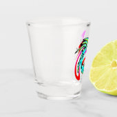 分割愛バラ ショットグラス (左)