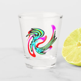 分割愛バラ ショットグラス