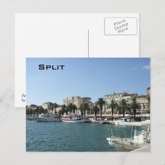 分割港 ポストカード (正面/裏面)
