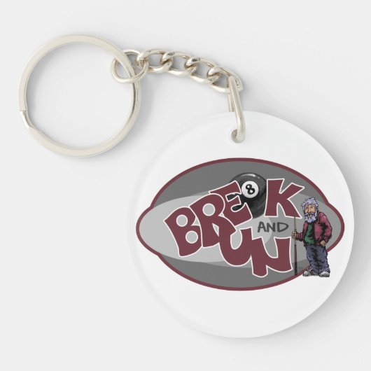 分割走と キーホルダー (正面)