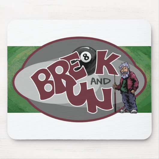 分割走と マウスパッド (正面)