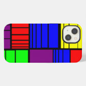 分割長方形 iPhoneケース (裏面横)