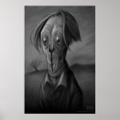 分割顔 ポスター (正面)