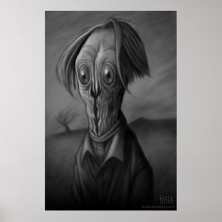 分割顔 ポスター