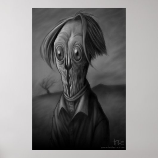 分割顔 ポスター (正面)