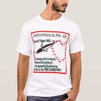 分割-それらの責任にして下さい! Tシャツ