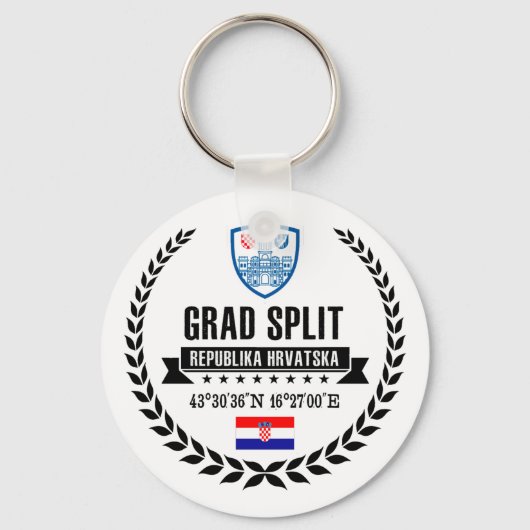 分割 キーホルダー (正面)