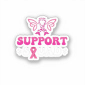 分娩乳がんの認識度 シール (正面)