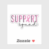 分娩乳がん、チーム癌をサポート シール (シート)