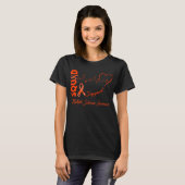 分娩多発性硬化症認識度 Tシャツ (正面フル)
