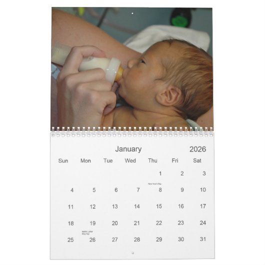 分娩家族のカレンダー- 2008年 カレンダー (1月 2026)