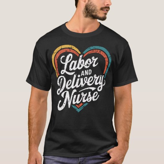 分娩看護師 Ld Tシャツ (正面)