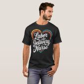分娩看護師 Ld Tシャツ (正面フル)