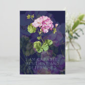 分娩確認カード（花） シーズンカード (スタンド正面)