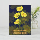 分娩確認カード（花） シーズンカード (スタンド正面)