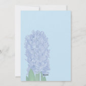 分娩確認カード(花) シーズンカード (裏面)