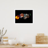 分子の起源 ポスター (キッチン)