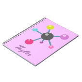 分子カラー ノートブック (左側)