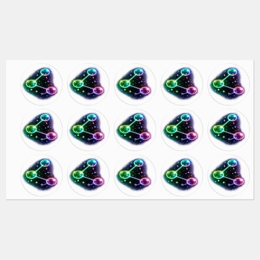 分子ステッカー ラベル (シート)