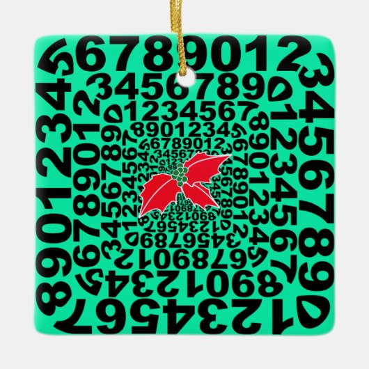 分子デザインオーナメント セラミックオーナメント (正面)