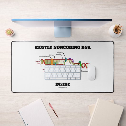 分子バイオユーモアの中で主に非コーディングDNA デスクマット (オフィス1)