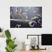 分子マシン ポスター (ホームオフィス)