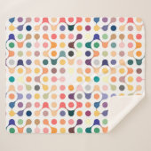 分子構造パターン シェルパブランケット (正面(横))