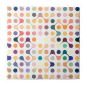 分子構造パターン タイル (正面)