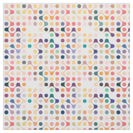 分子構造パターン ファブリック (見本)