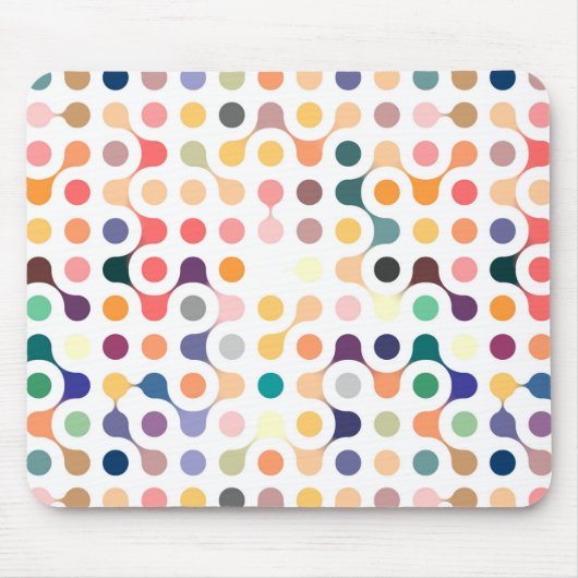 分子構造パターン マウスパッド (正面)