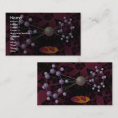 分子構造次元 名刺 (正面/裏面)