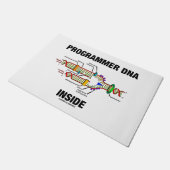 分子生物学のユーモアの中のプログラマーDNA ドアマット (アングル)