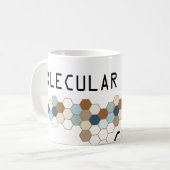 分子生物学の天才 コーヒーマグカップ (正面左)