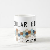分子生物学の天才 コーヒーマグカップ (中央)