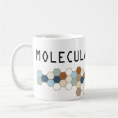 分子生物学の天才 コーヒーマグカップ (左)