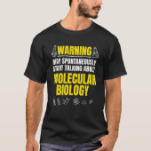 分子生物学生物学生物学者遺伝科学者Dna Tシャツ (正面)