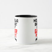 分子生物学者遊がビデオゲームを愛 マグカップ (中央)