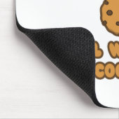 分子生物学者Cookieに対応 マウスパッド (コーナー)