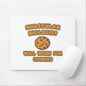 分子生物学者Cookieに対応 マウスパッド (マウス)