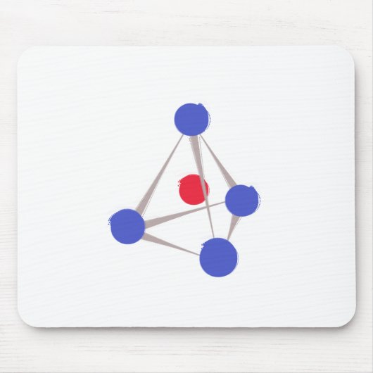 分子 マウスパッド (正面)