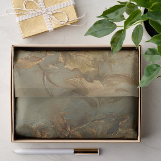 分岐お洒落切り離し上の3つのフール 薄葉紙 (ギフト)