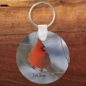 分岐に名前（鳥）ショウジョウコウカンチョウを追加 キーホルダー (正面)