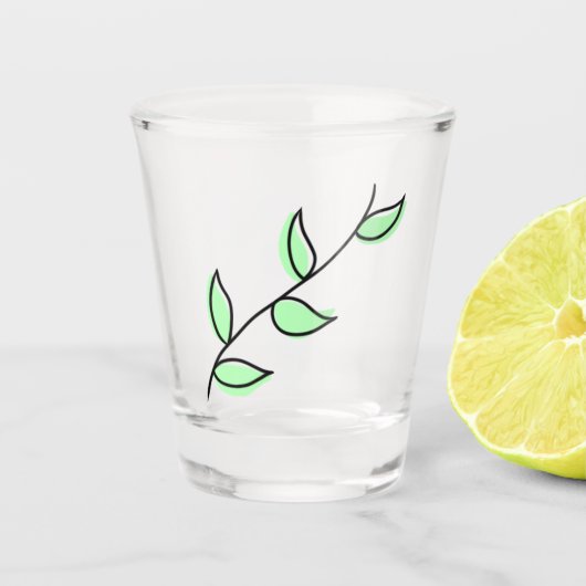 分岐ガラスカップ ショットグラス (正面)