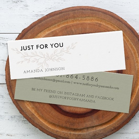 分岐スモダンタッドア自然リング表示カード